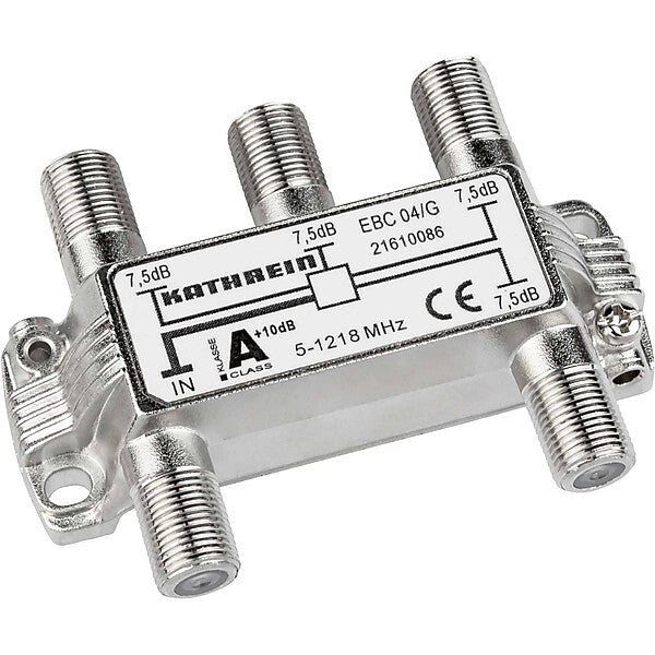 KATHREIN Verteiler 4f. 5-1218 MHz 7,5dB EBC 04/G